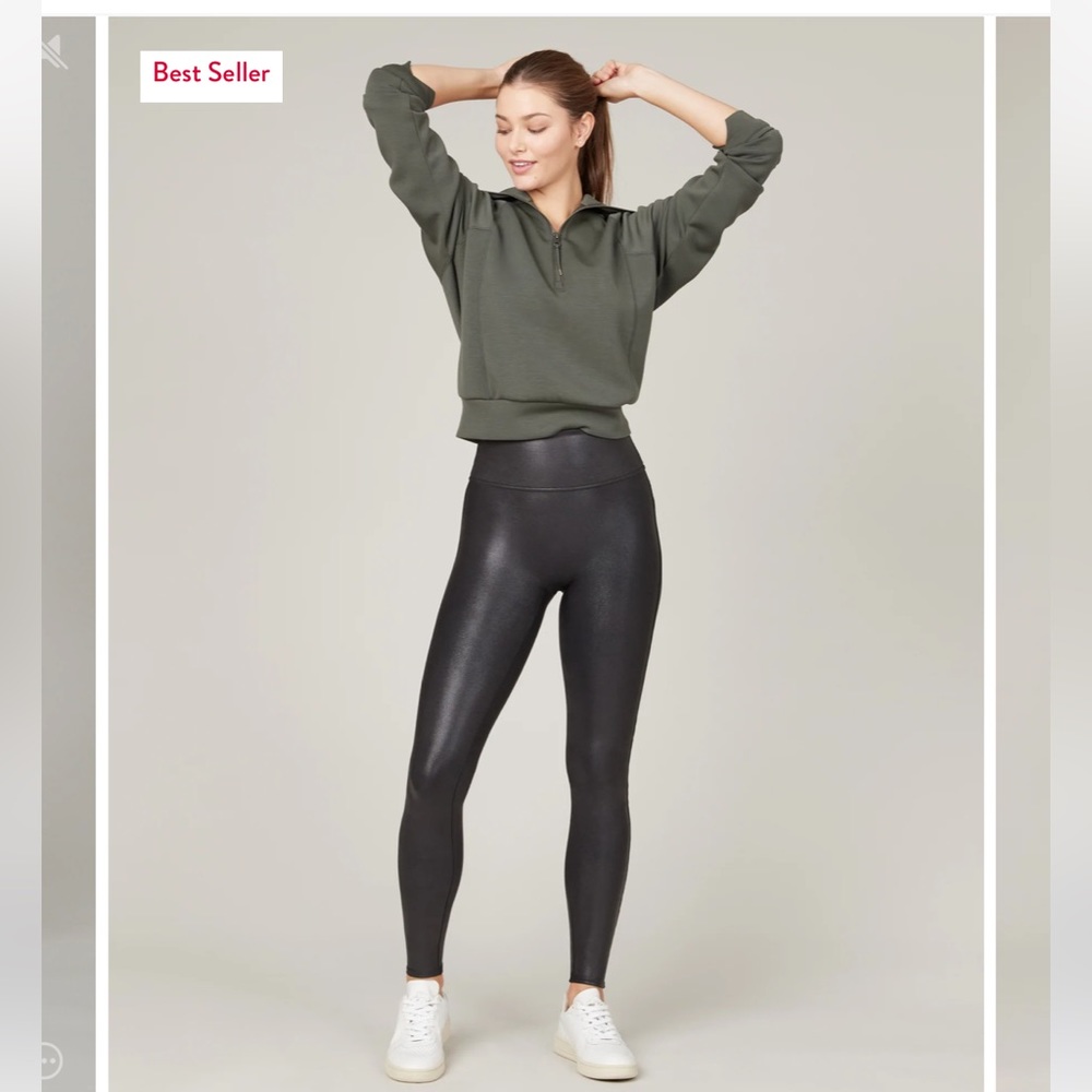 spanx leather leggings - Picture 5 of 7